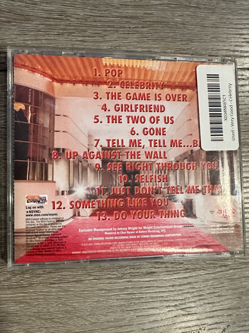 Mixed Pop CD Lot — Christina Aguilera, The Chicks, *NSYNC, Britney - Picture 10 of 10